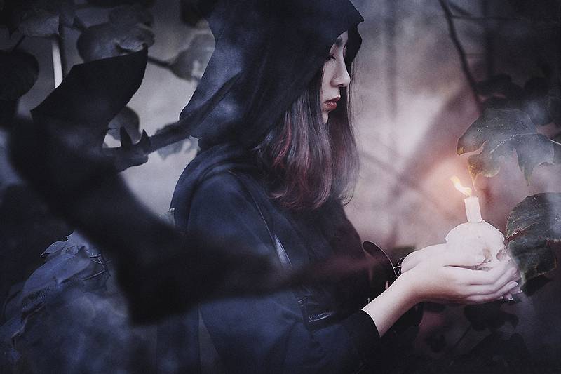 欧美暗黑系女生图片唯美冷艳第5页