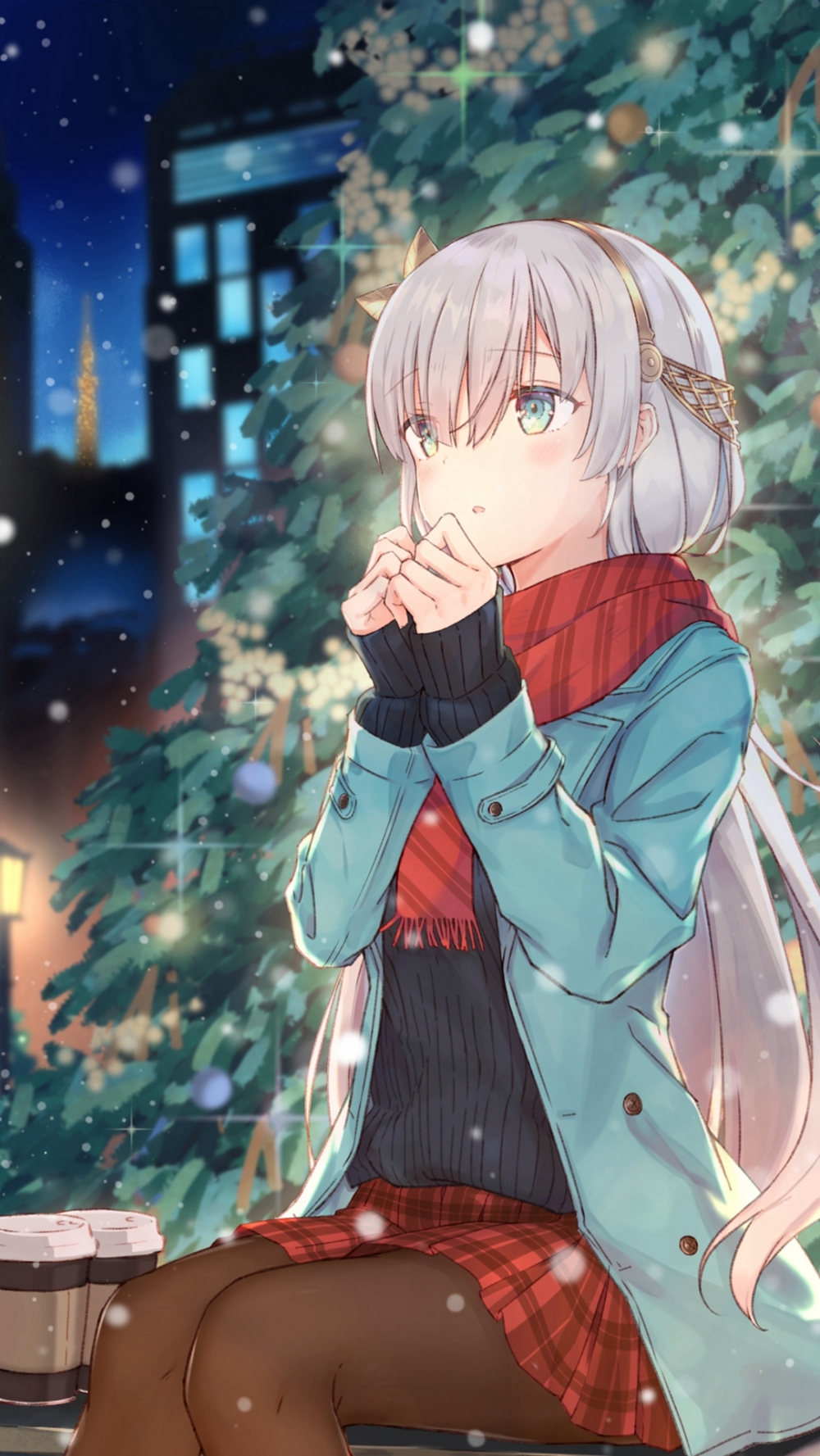 2020鼠年动漫美女插画手机壁纸第3页