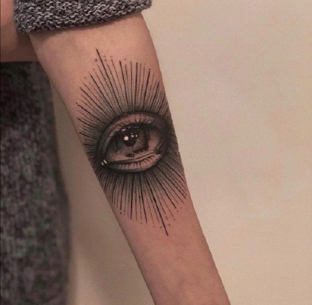 眼睛纹身寓意着追寻真相,坚持真理,庇佑第2页