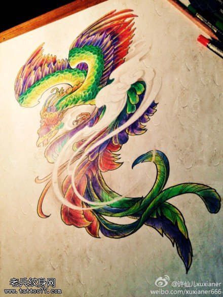 传统彩色莲花纹身手稿图片 - 85814图库